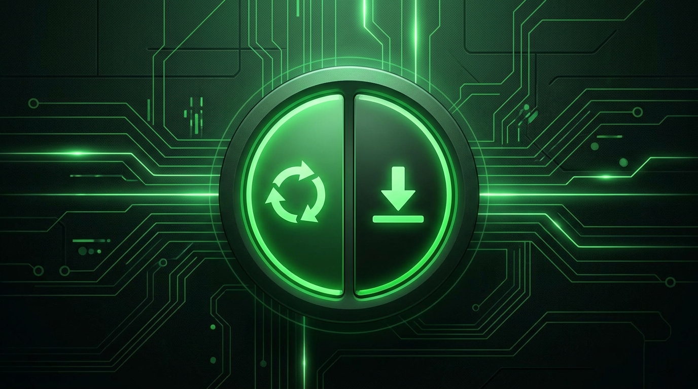 Windows Update új Power menü és frissítési beállítások