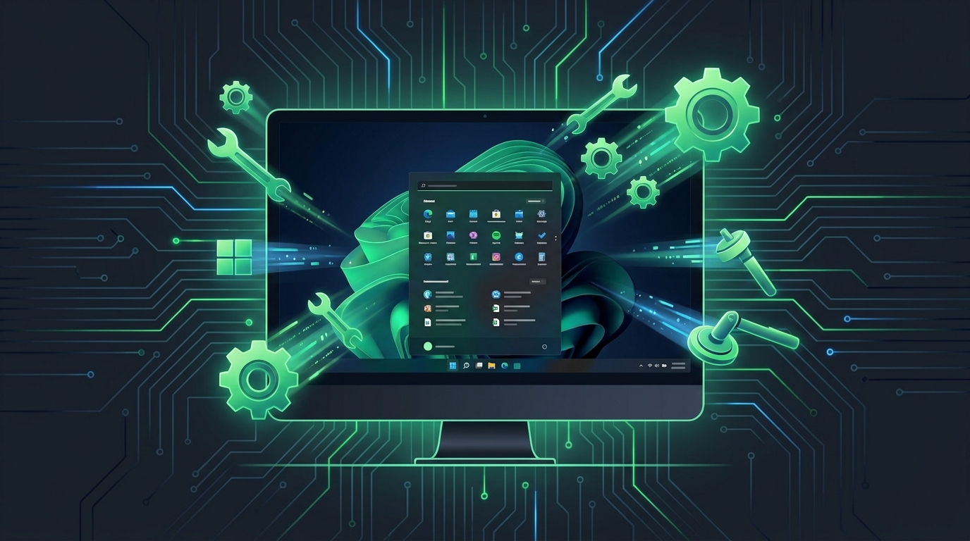 Windows K2 program vizualizáció, a Windows 11 megújulása