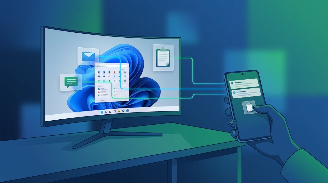 Windows 11 natív telefon-integráció jön