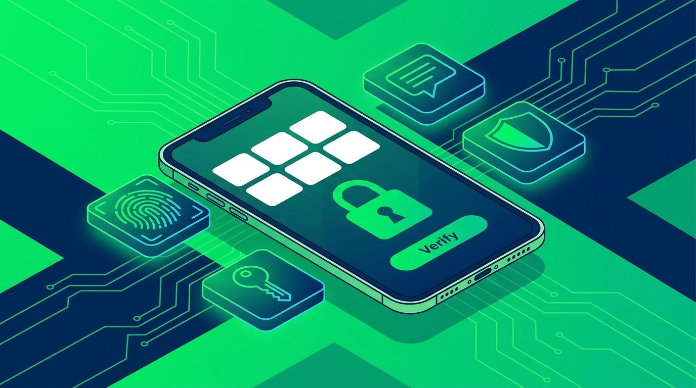 Microsoft Authenticator számegyeztetés illusztráció