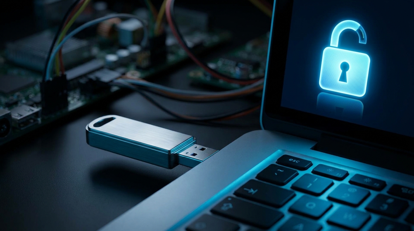 Egy pendrive elég a BitLocker feltöréséhez