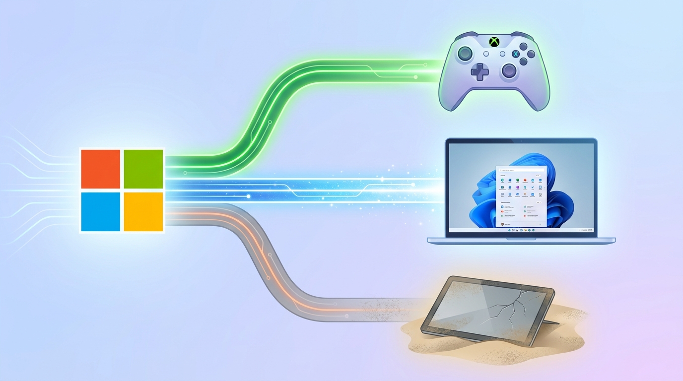 Xbox és Windows 11 újjászületik, a Surface porosodik