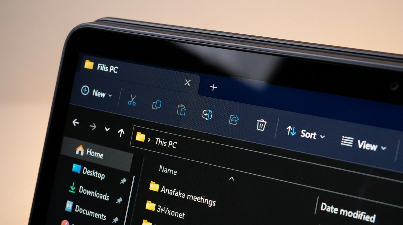 Files app testreszabható eszköztár Windows 11-en